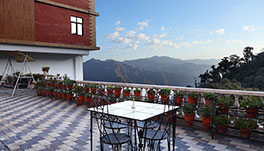 Hotel Vishnu Palace, Mussoorie-open-terrace